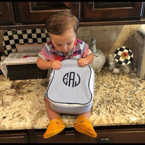 Seersucker Gumdrop Lunchbox  - Picture 2 of 4